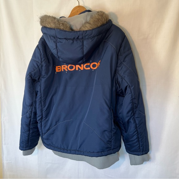 Broncos Coat Jacket women’s XL  NFL pro line - Picture 3 of 9